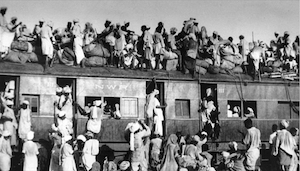 Muslims fleeing India in 1947 (Picture: Amritar Train Massacre)